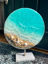 Load image into Gallery viewer, Large Ocean Metal Sculpture
