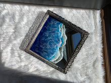 Load image into Gallery viewer, Intricate Silver Ocean Tray
