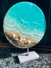 Load image into Gallery viewer, Large Ocean Metal Sculpture
